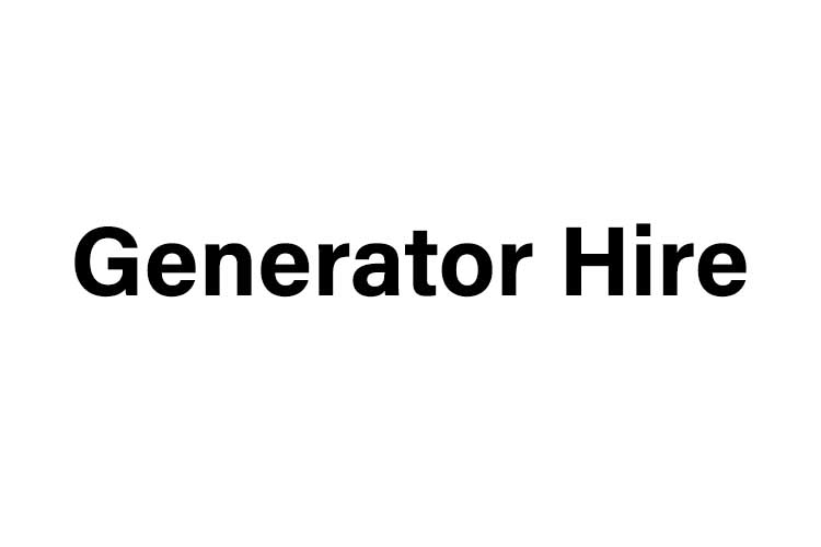Generator Hire
